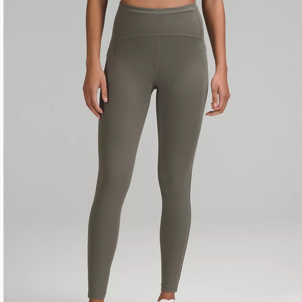 Lululemon Swift Speed High-Rise Tight 28" grey sage size 8 $128